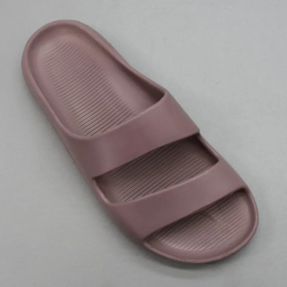 Bombas Ladies 8 Friday Slides Dusty Rose Pink Sandals Slip-on Mules 2-strap Shoe - Picture 7 of 12